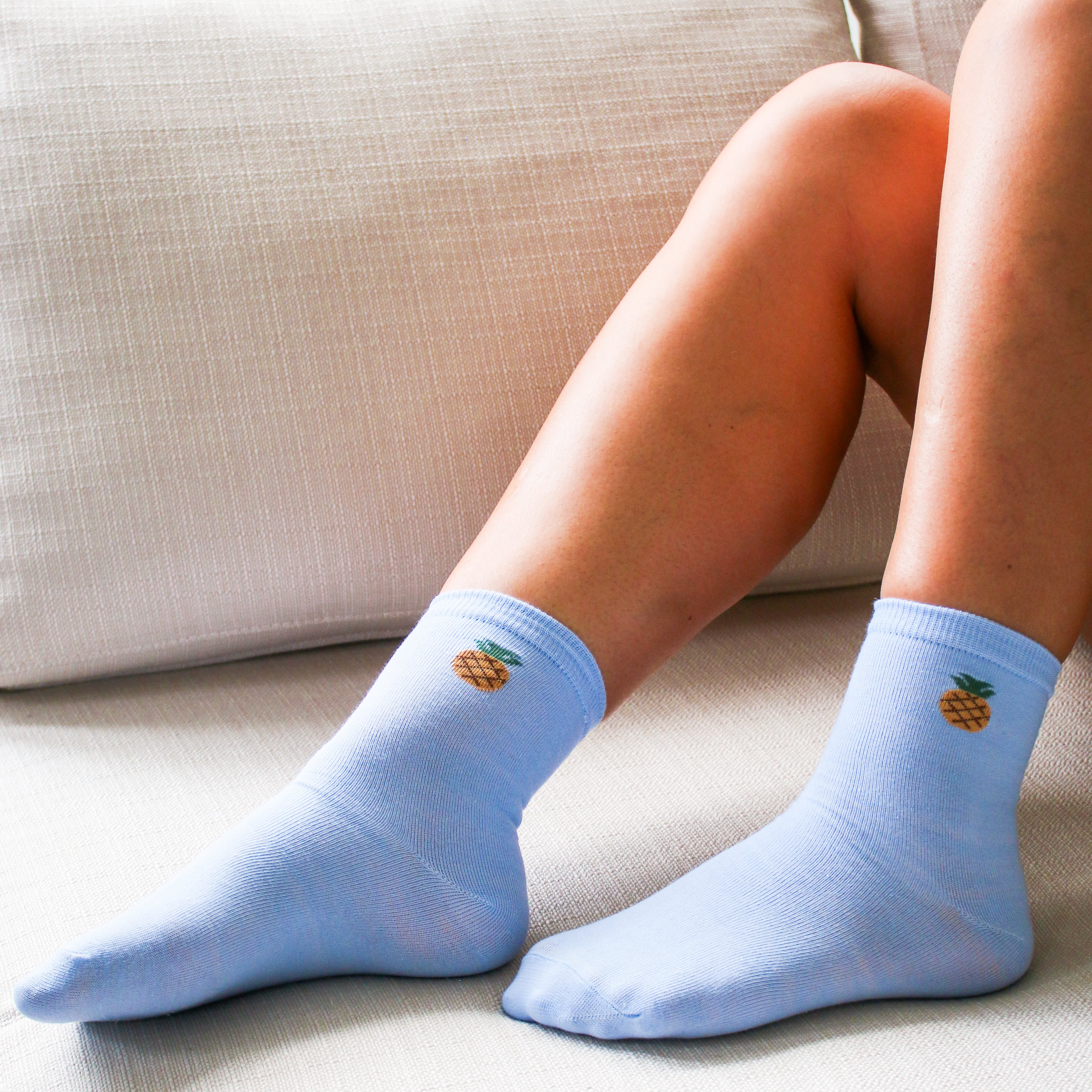 Beachly - Pina Socks -Blue