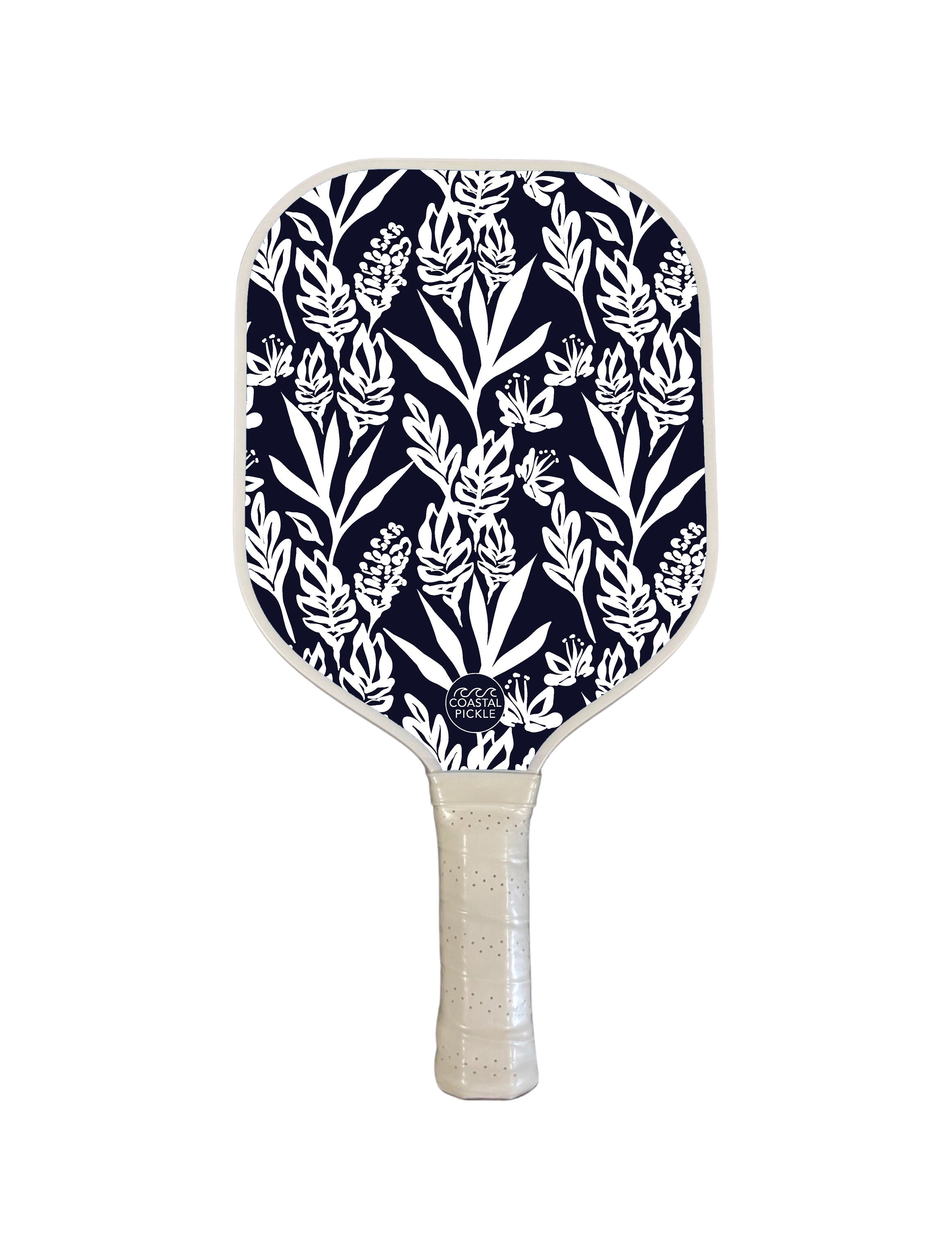 Coastal Pickle x Lilibridge - Island Garden Navy Pickleball Paddle