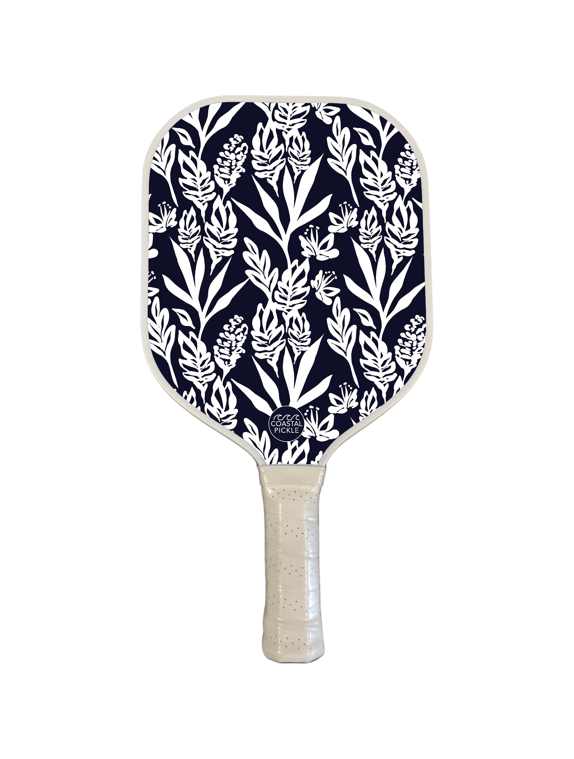 Coastal Pickle x Lilibridge - Island Garden Navy Pickleball Paddle (Add-On)