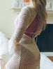 L Space - LSPACE x JVS Arrow Cover-Up Dress - Off White (Add-On)