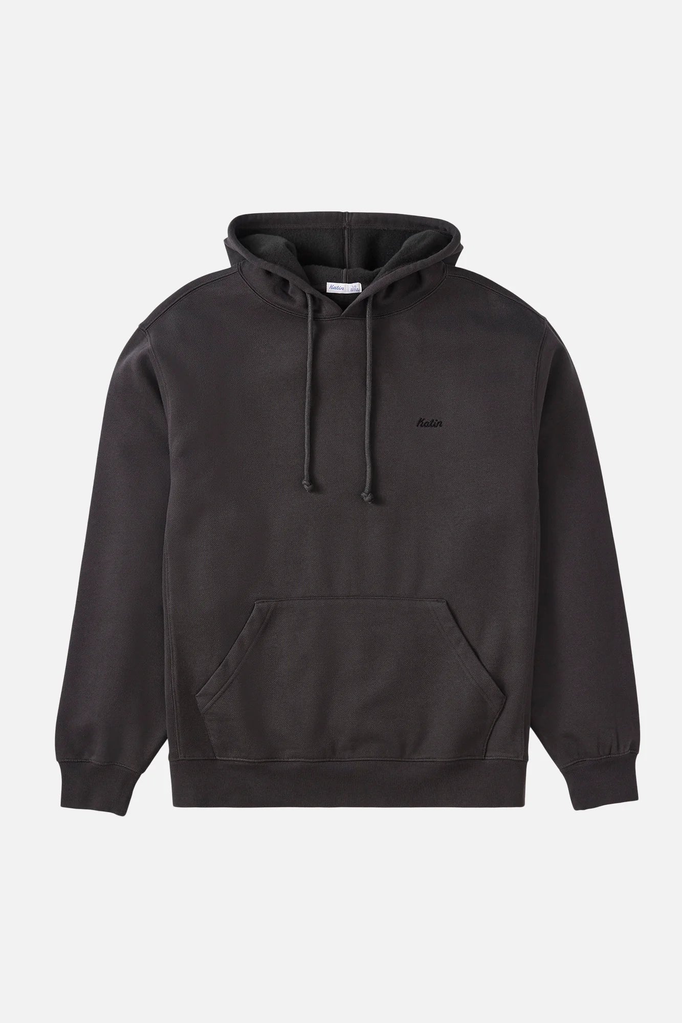 Katin - Embroidered Hoodie - Black Wash