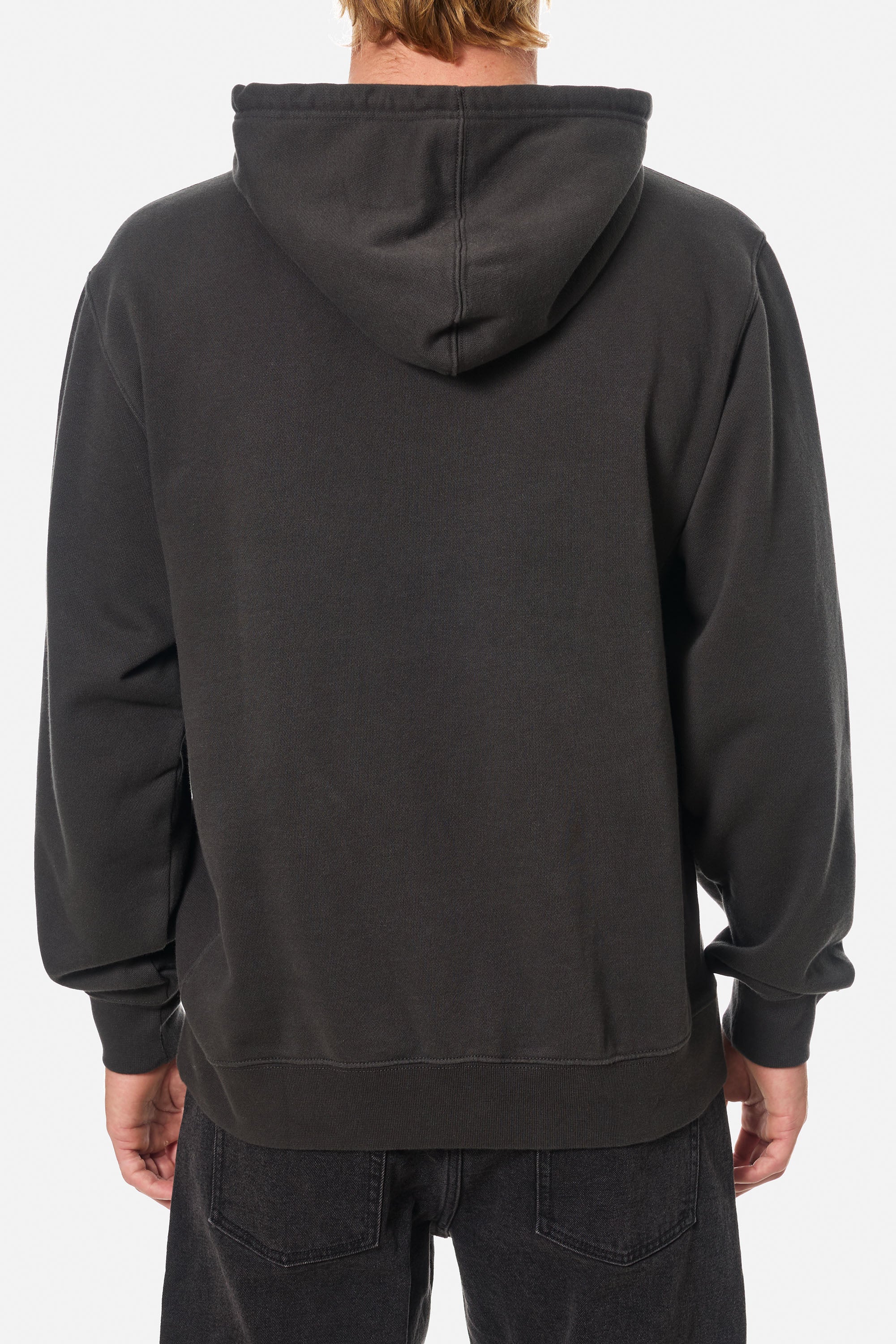 Katin - Embroidered Hoodie - Black Wash
