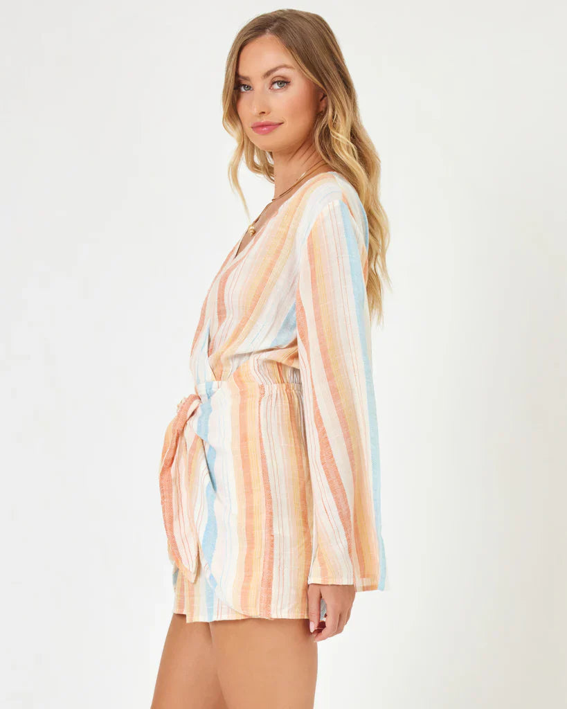 L Space - Kristy Dress - Sunset Skies Stripe