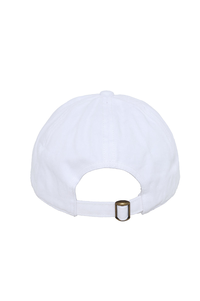 David & Young - In My Vacay Era Baseball Hat - White (Add-On)