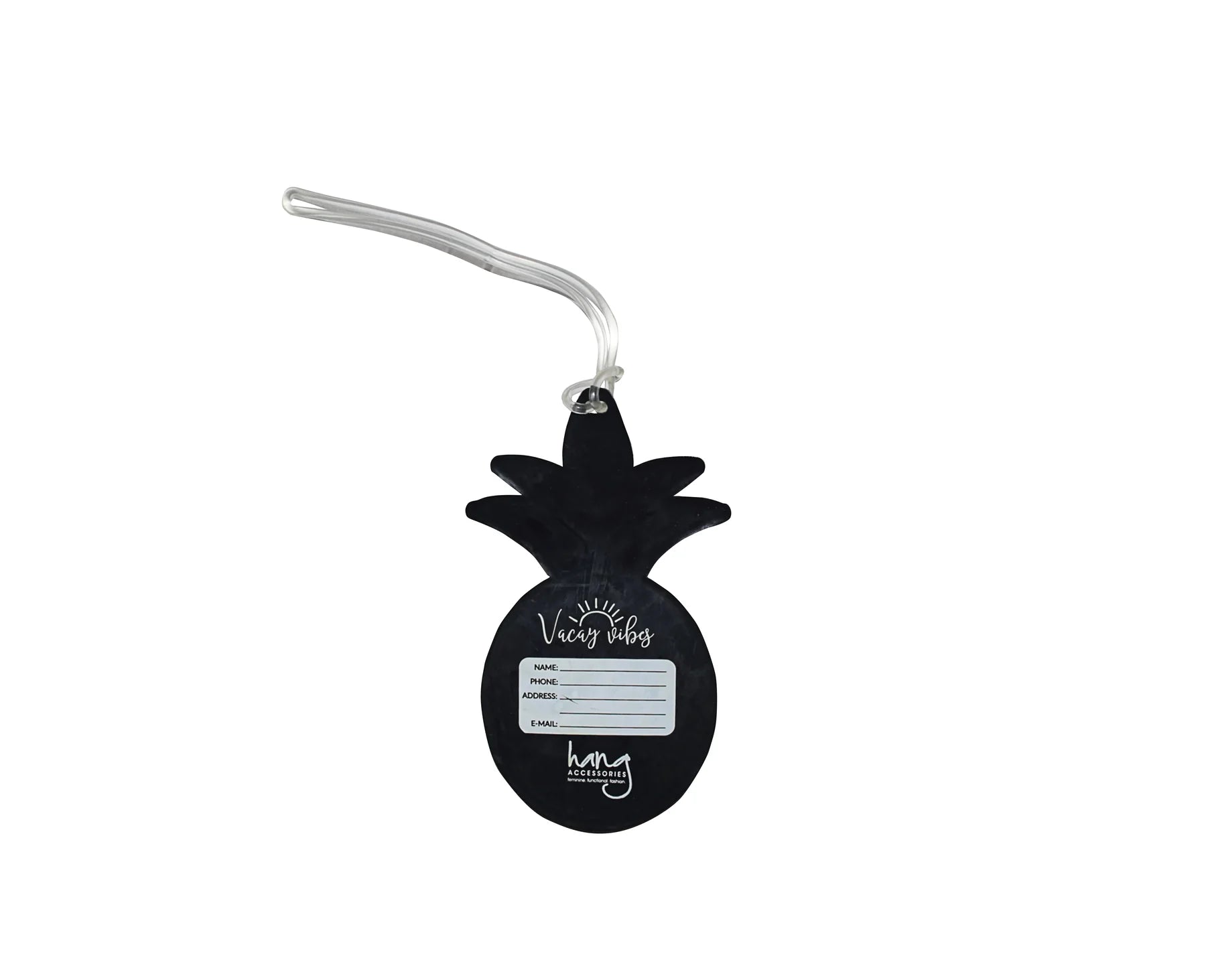 Hang Accessories - Silicone Luggage Tag - Pineapple