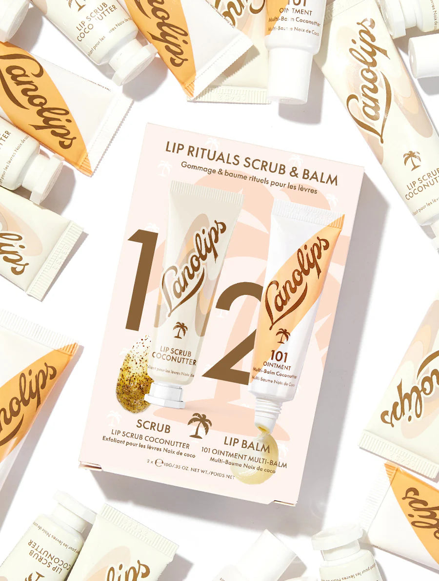 Lanolips - Lip Rituals Scrub & Balm Coconutter
