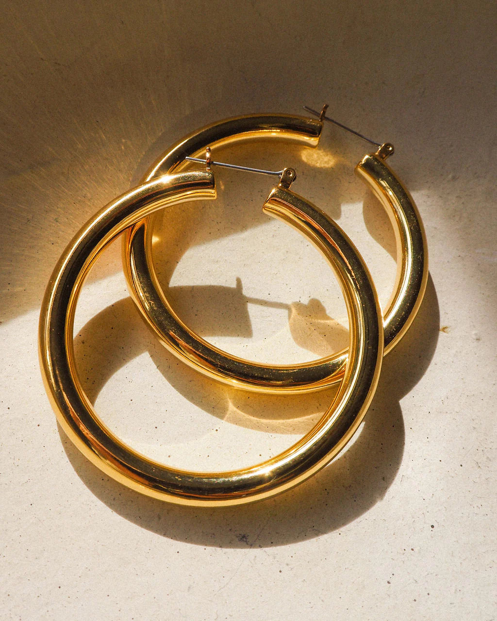 Luv AJ - Amalfi Tube Hoops- Gold (Add-On)