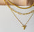 Salty Cali - Shark Tooth Necklace - 18k Gold