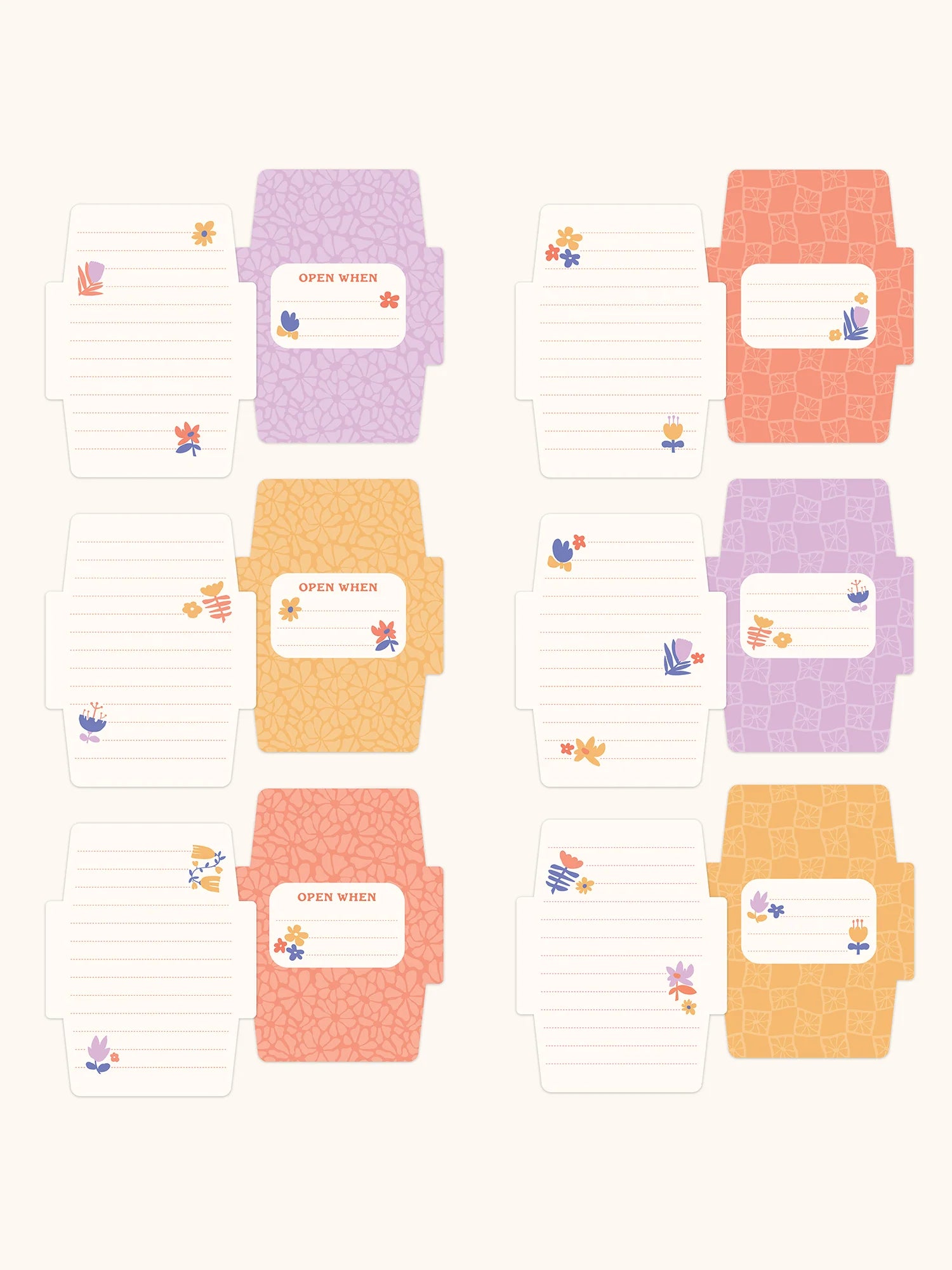Studio Oh - Swaying Blooms Mini Memo with Stickers