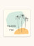 Studio Oh - Dotted Palms Mini Note Card Set with Stickers