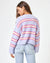 L Space - Montauk Sweater - Sandy Dune Stripe (Add-On)