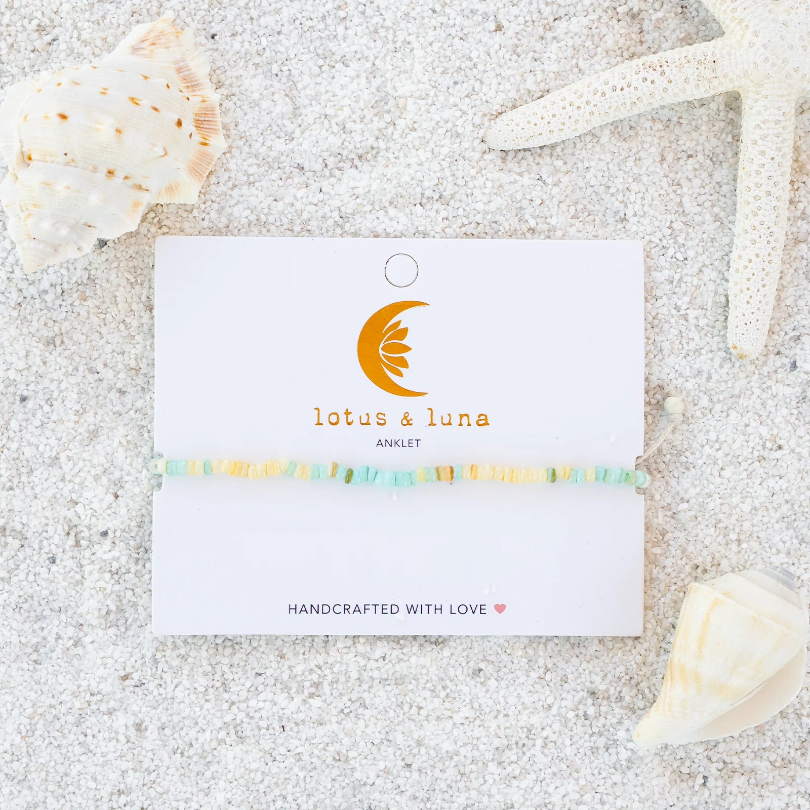 Lotus & Luna - Rincon Mini Puka Anklet