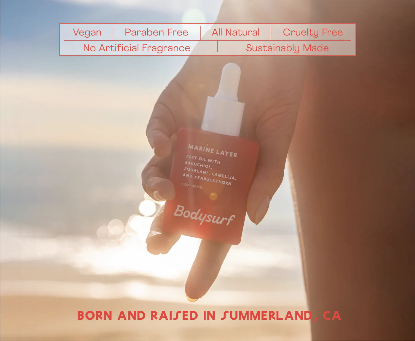 Bodysurf - Marine Layer Facial Oil with Bakuchiol Oil & Squalane (Add-On)