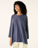 Mersea - Catalina Slub Tee - Indigo