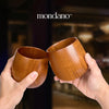 Mondano - Wooden Bourbon Drinking Cups (2 Pack)