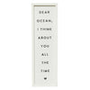 Santa Barbara Design Studio - Wood Sign - Dear Ocean (Add-On)