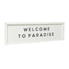 Santa Barbara Design Studio - Wood Sign - Welcome To Paradise (Add-On)