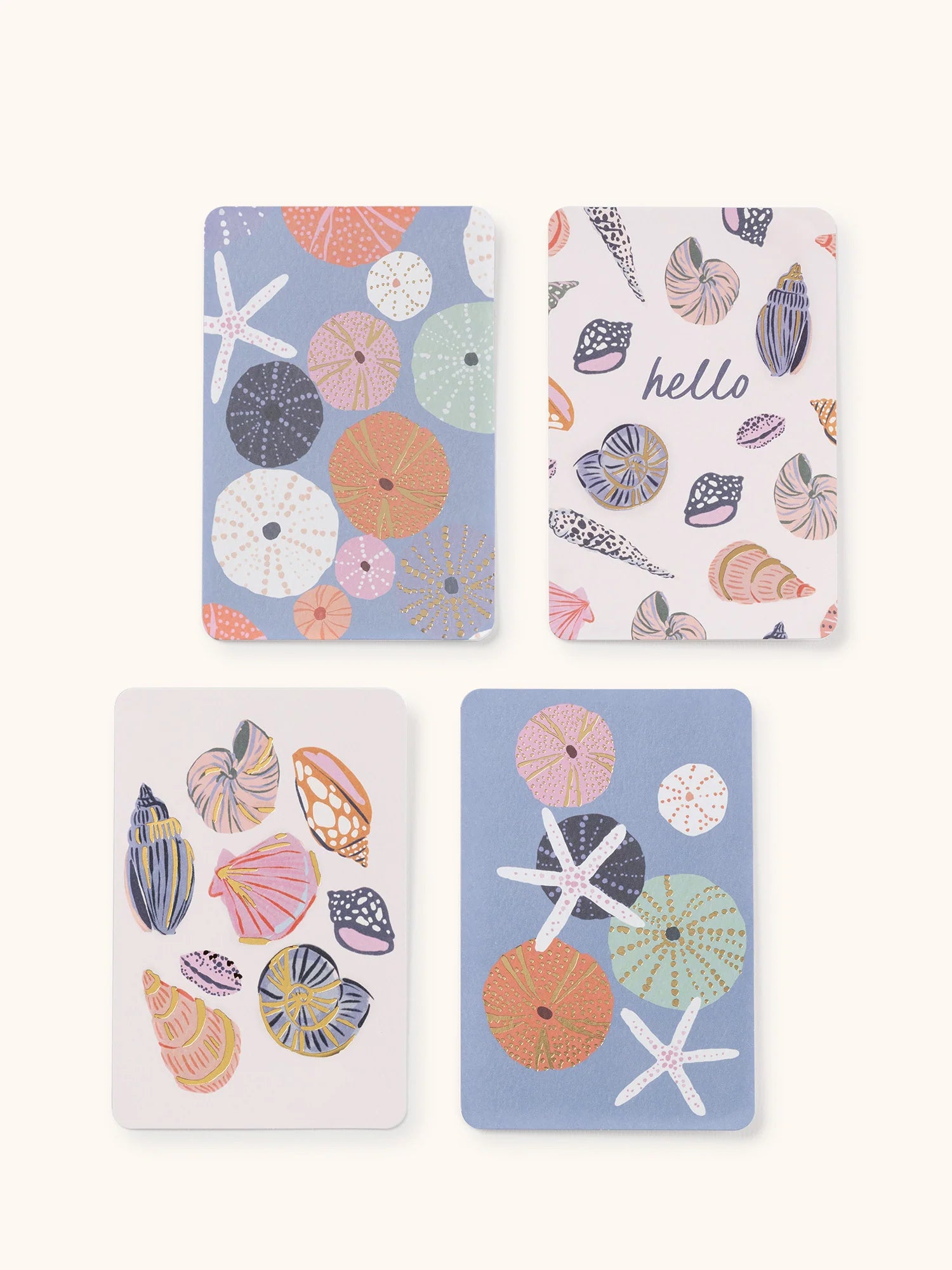 Studio Oh - Seaside Discoveries Assorted Note Card Set with Stickers