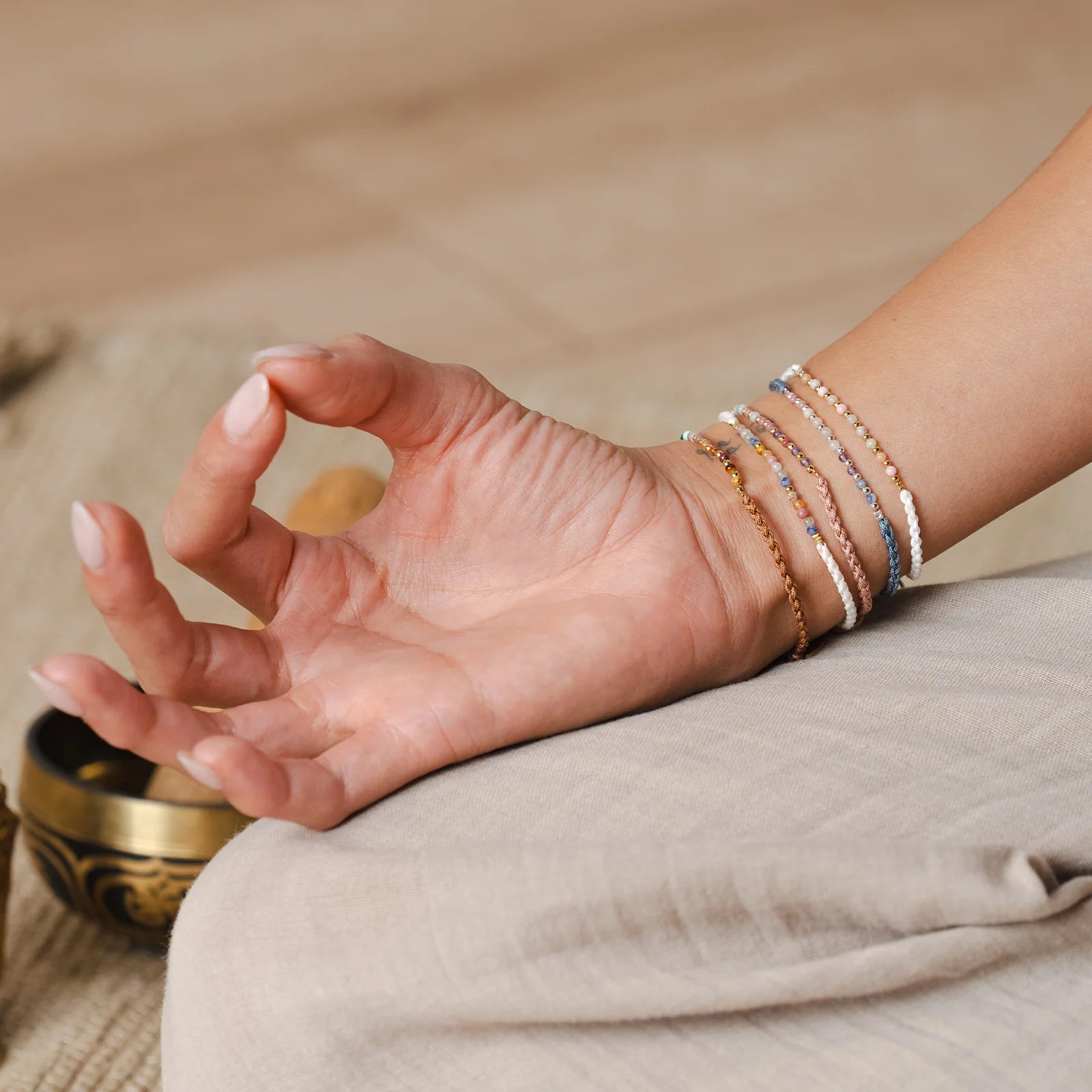 Lotus & Luna - Shiva Namaste Bracelet