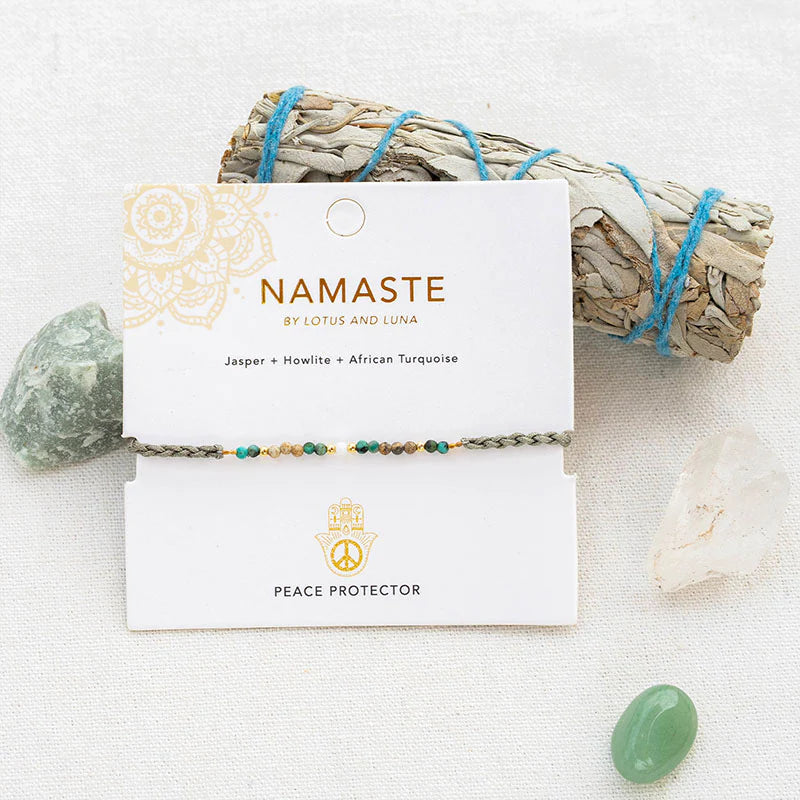 Lotus & Luna - Peace Protector Namaste Bracelet