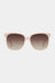 Quay - Wide Awake Sunglasses - Champagne/Brown