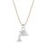 Lucky Feather - Ocean Life Necklace - Dolphin - Silver