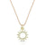 Lucky Feather - Ocean Life Necklace - Sun - Gold