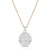 Lucky Feather - Ocean Life Necklace - Waves - Silver (+)