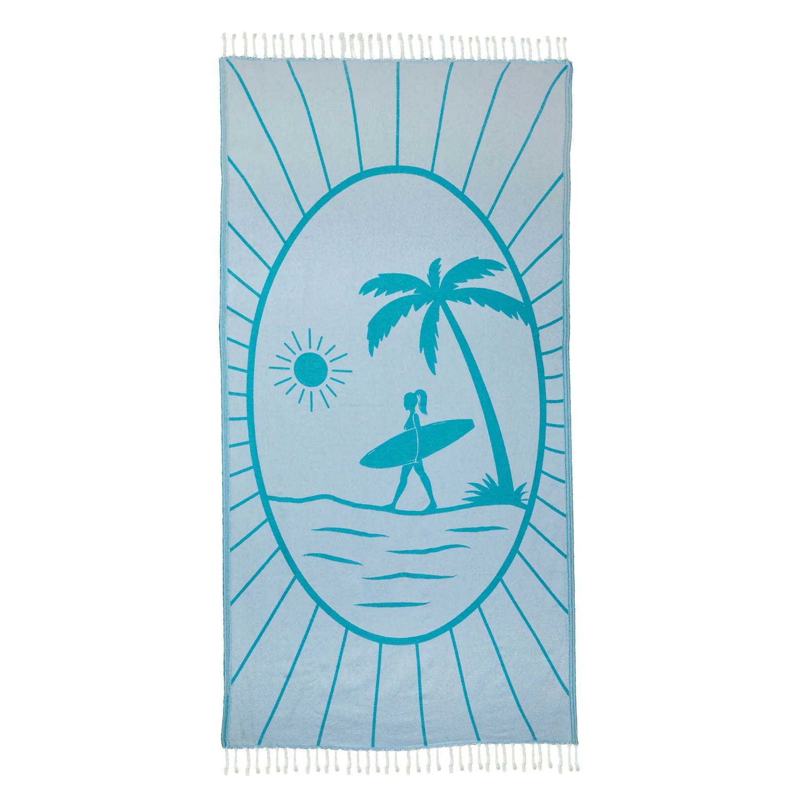 Shaka Love - Surfer Girl Turkish Towel (Add-On)