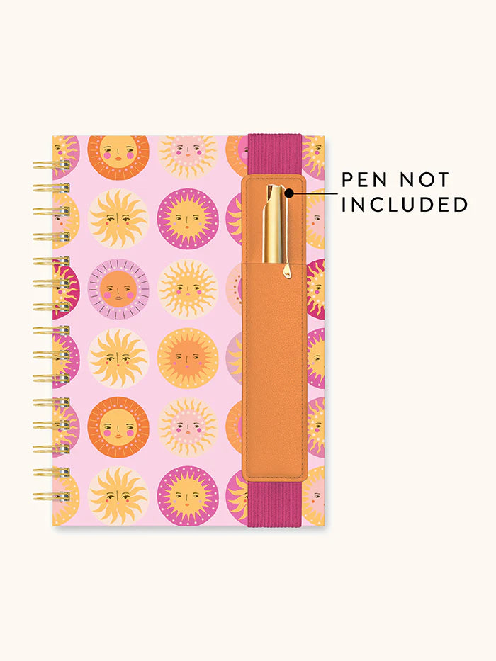 Studio Oh - The Sunny Side Oliver Notebook with Pen Pocket