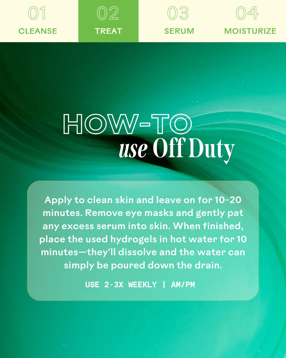 Three Ships - OffDuty™ Sea Algae + Bio-Peptide Smoothing Biodegradable Eye Masks