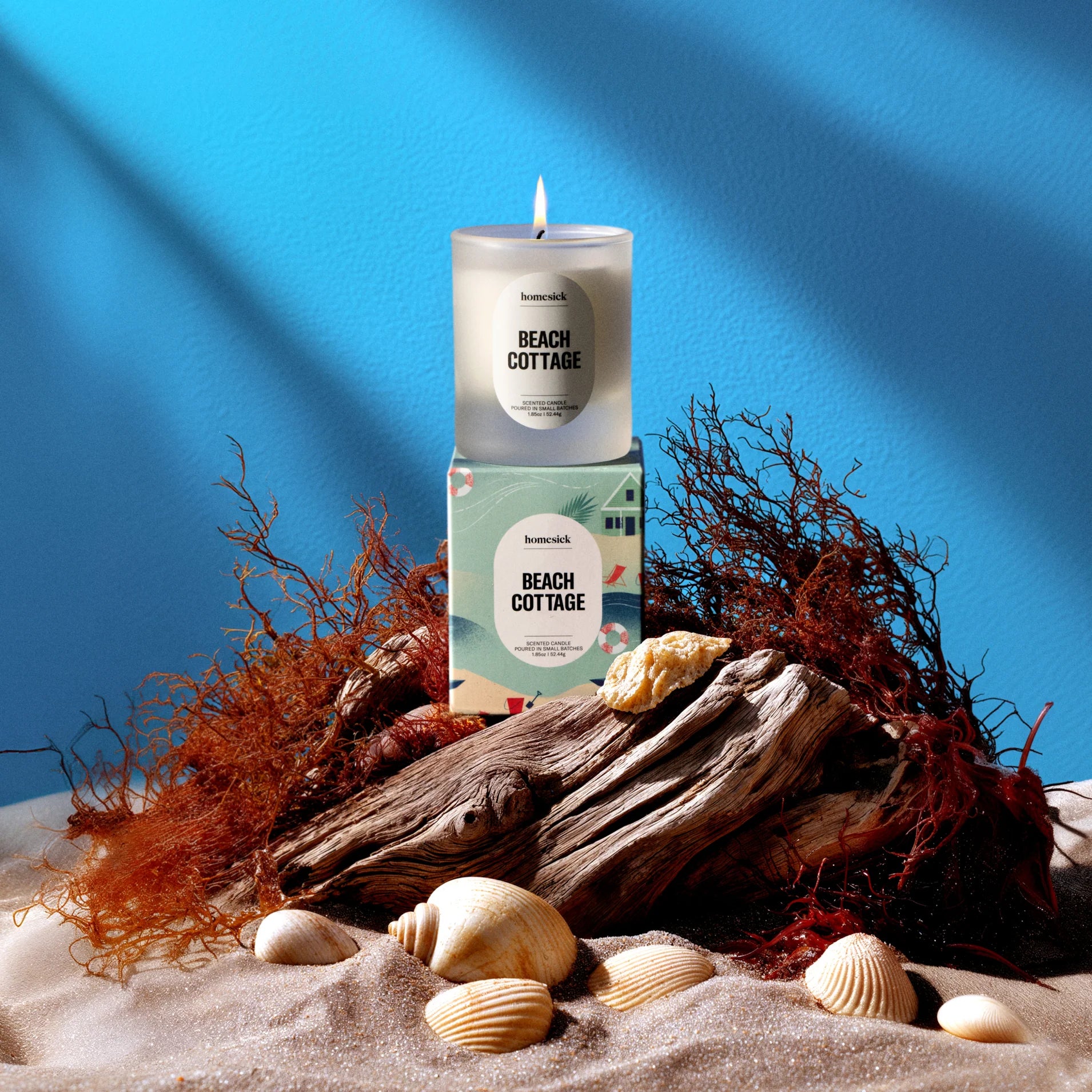 Homesick - Beach Cottage Mini Candle