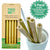 Shaka Love - Bamboo Straw Set - 6 inch