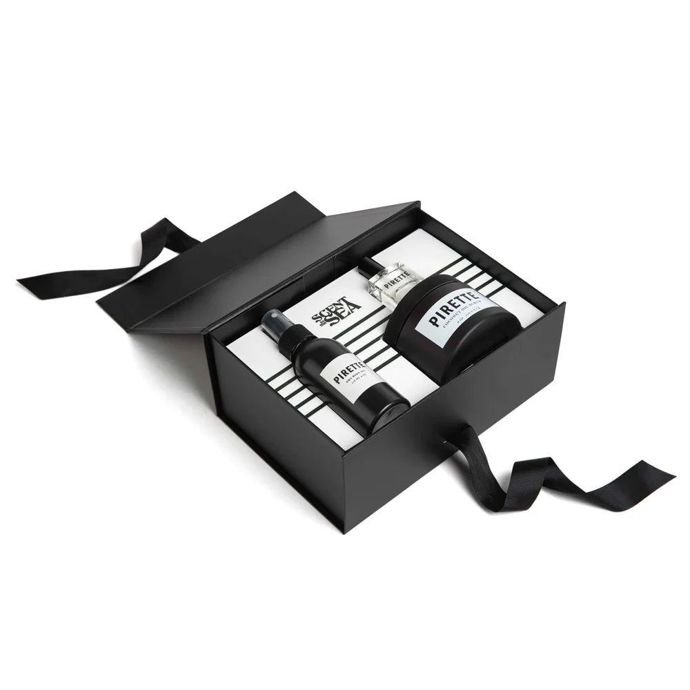 Pirette - Fragrance Oil, Dry Body Oil & Scrub Gift Box (Add-On)
