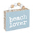 Collins - Beach Lover Box Sign w/ Beads (Add-On)