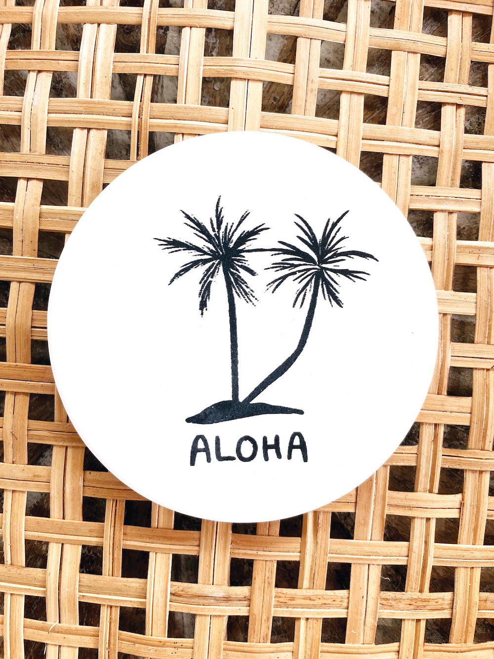 Palm + Petal -  Coaster 4 Pack - Coastal (Add-On)