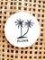 Palm + Petal -  Coaster 4 Pack - Coastal (Add-On)