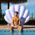 Pool Candy - XL Island Pool Float - Mermaid Shell