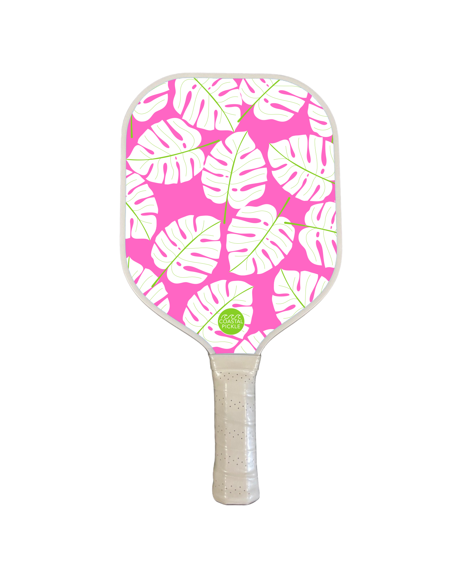 Coastal Pickle - Preppy Palm Pickleball Paddle