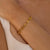 Alco - Puka Shell Gold Bracelet (Add-On)