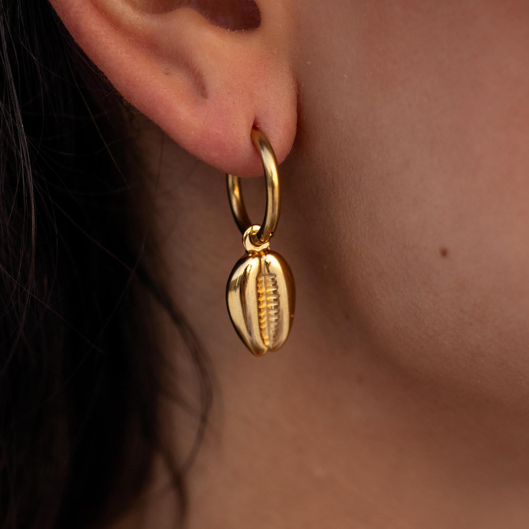 Alco - Island Girl Puka Earrings - Gold (Add-On)