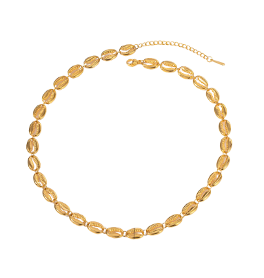 Alco - Puka Shell Gold Necklace (Add-On)