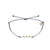 Pura Vida - Delicate Wave Bracelet - Denim (+)