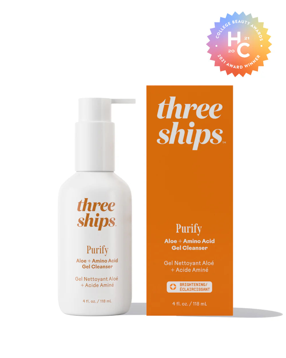Three Ships - Purify Aloe + Amino Acid Cleanser (Add-On)