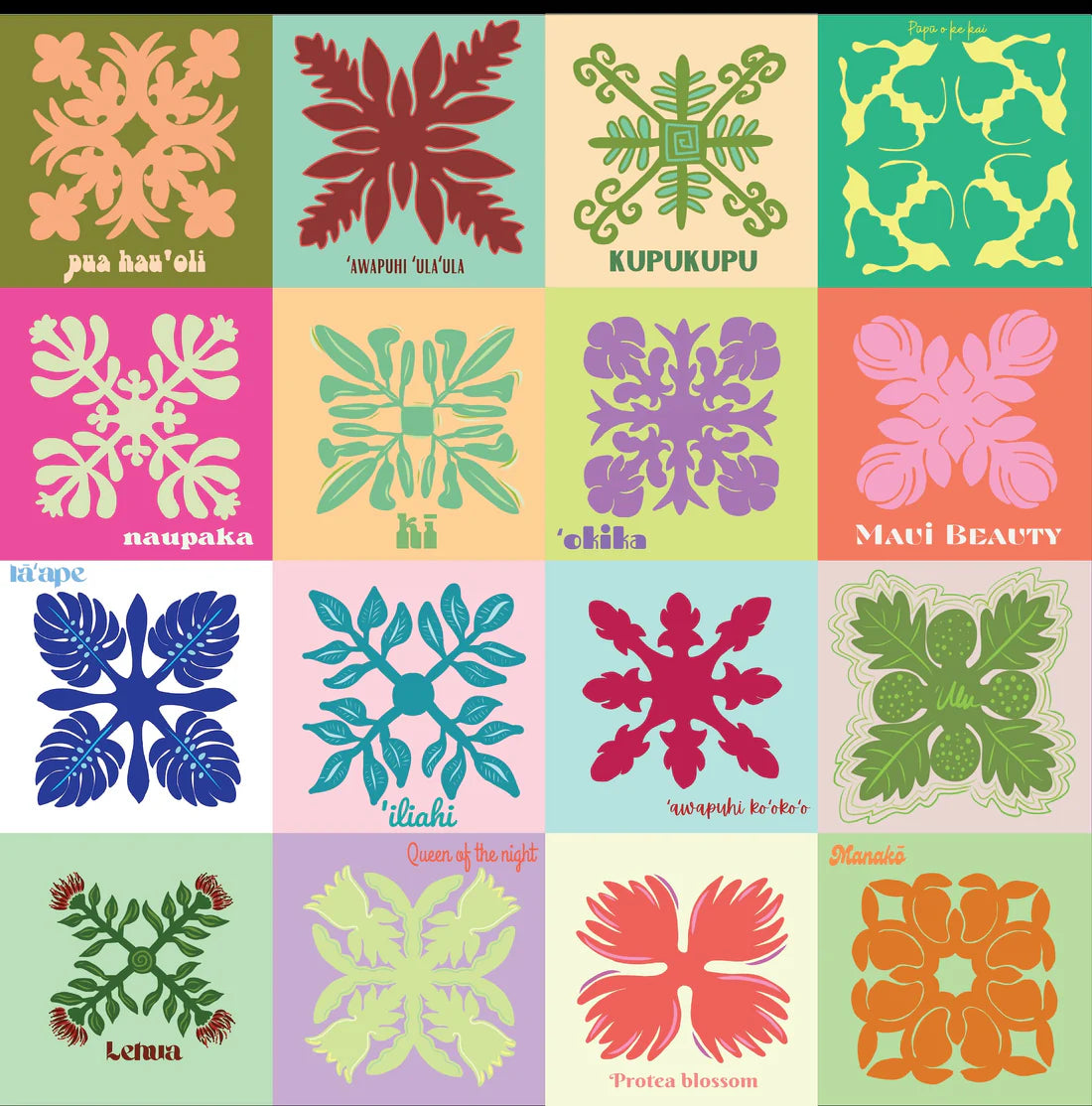 Surf Shack Puzzles - Hawaiian Quilt 500 Piece Puzzle (Add-On)
