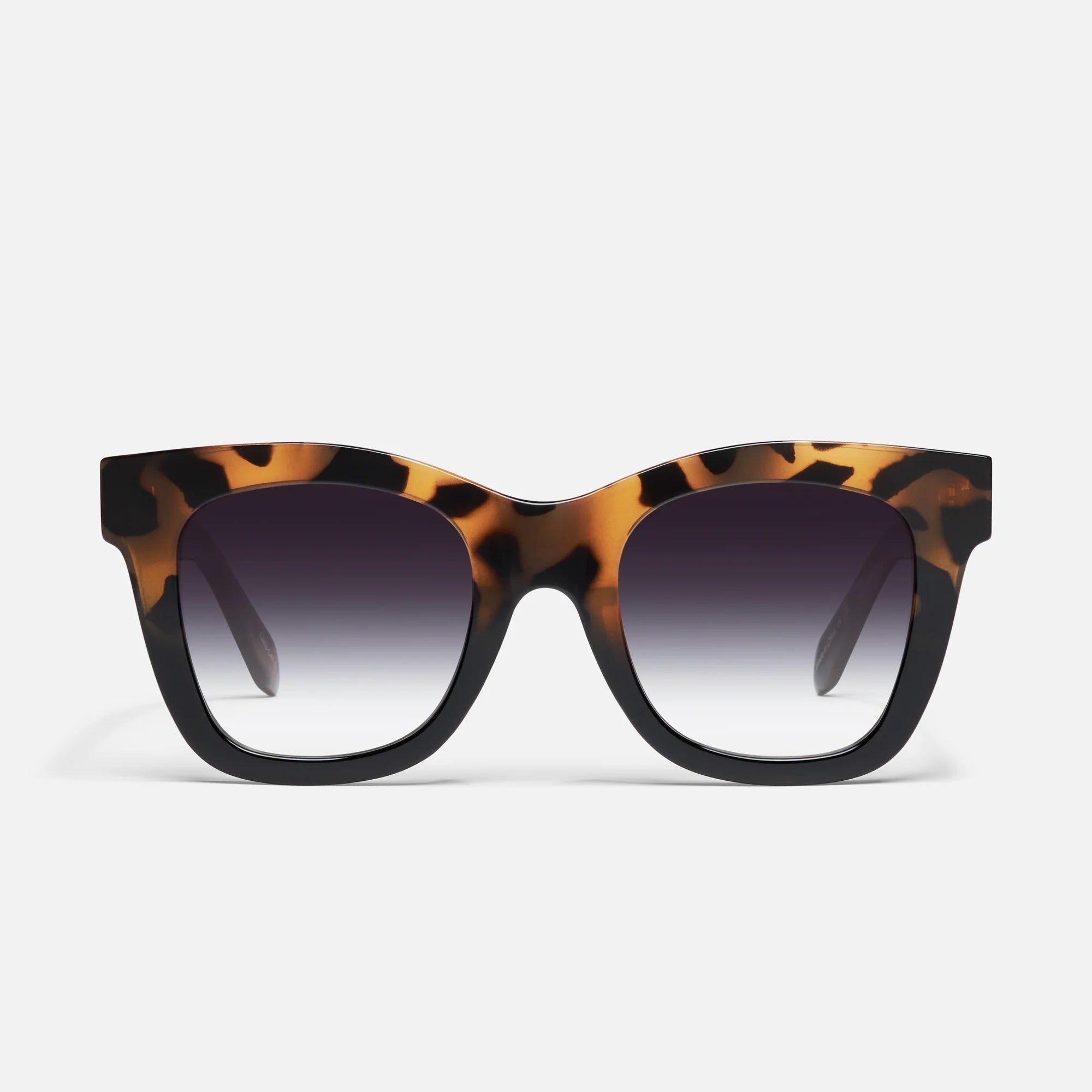 Quay - After Hour Sunglasses - Tortoise Black Frame / Black Fade Lens (Add-On)