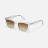 Quay - Call The Shots Sunglasses - Clear Frame / Sepia Lens (Add-On)
