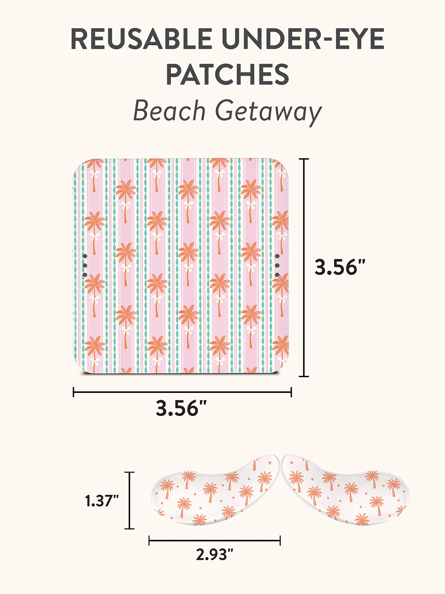 Studio Oh - The Beach Getaway Reusable Under-Eye Patches