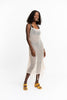 Gyal Bashy - Recycled Polyester Bambarra Crochet Coverup With Tassels - Natural