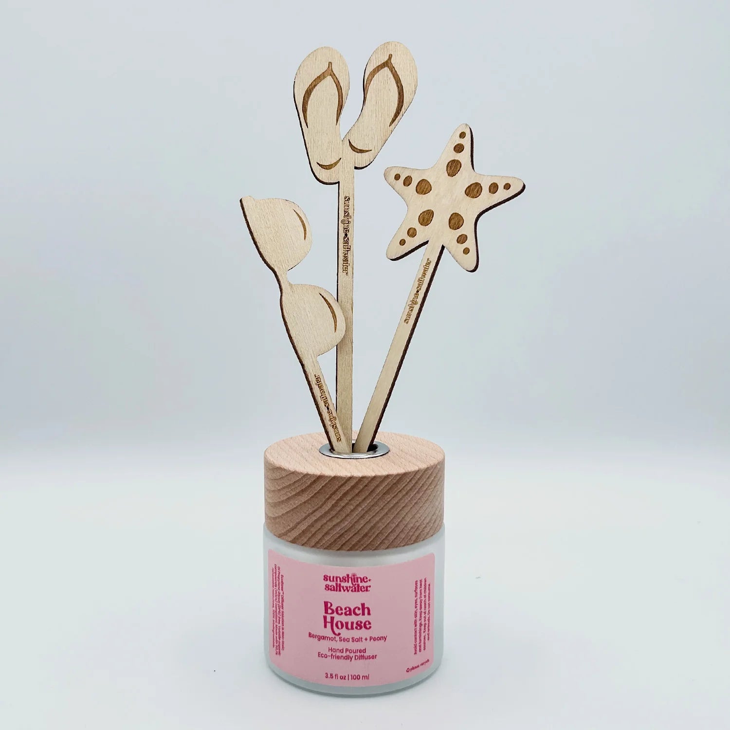 Sunshine + Saltwater - Beach-Themed | Diffuser Reeds - Beach Time